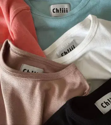 chiiiibag 치이백 롱 슬리브 티셔츠 블랙 M