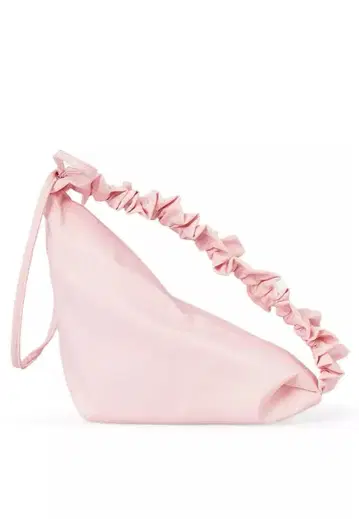 프릴 숄더백 핑크