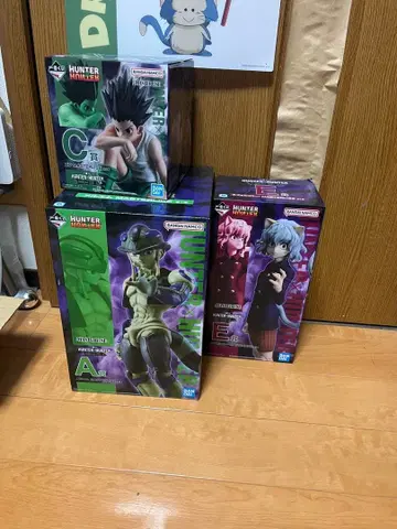 HUNTER x HUNTER 제일복권 피규어 메르엠 피토 곤