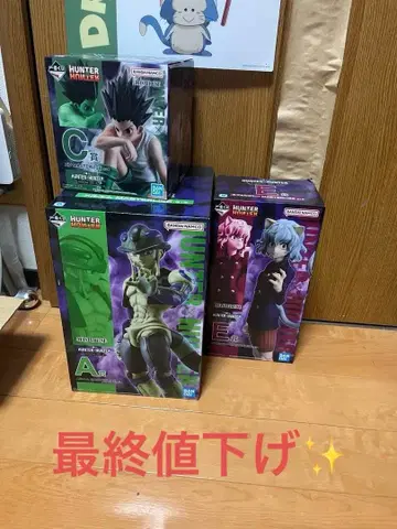 HUNTER x HUNTER 제일복권 피규어 메르엠 피토 곤