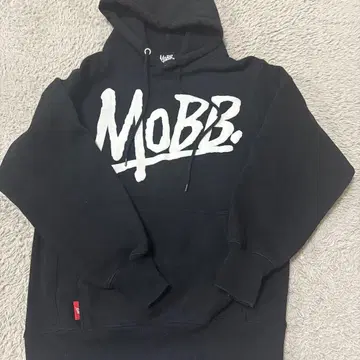 MOBB 블랙 후드티 S