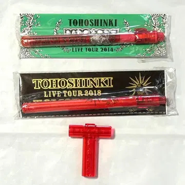 동방신기 초대 T 홀더 응원봉 홀더와 응원봉 세트