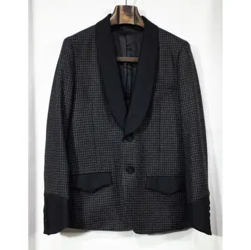 tetei 롤 칼라 숄 칼라 테일러드 자켓 L 하운드투스