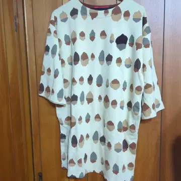 graniph 동동이 패턴 튜닉 원피스