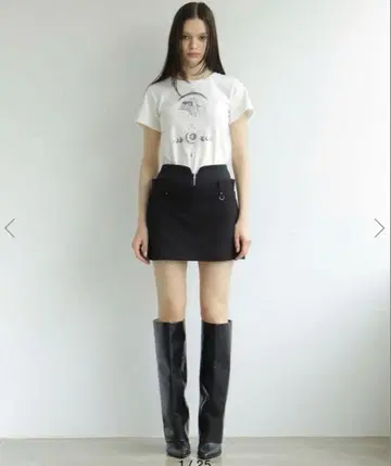 melt the lady w waist mini skirt