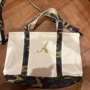 L.L.Bean 카모플라쥬 패턴 숄더백
