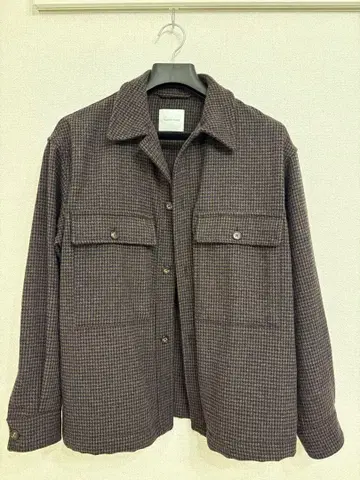 FREAK'S STORE 하운드투스 체크 패턴 셋업 다크 브라운