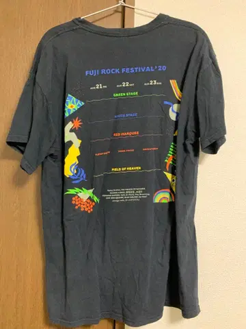 FUJI ROCK FESTIVAL '20 티셔츠