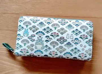 문고야 오제키 이웃집 토토로 천연 가죽 장지갑 새상품급