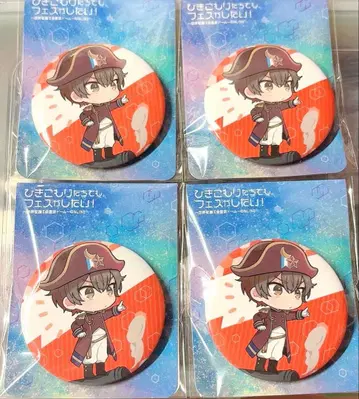 미사용 새상품 아마츠키 히키페스티벌 캔뱃지 나폴레옹