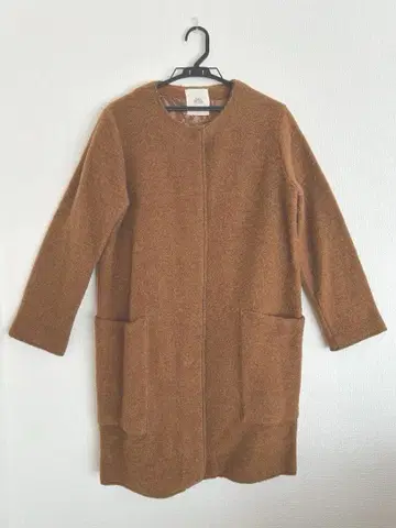 브라운 노카라 코트 ZARA