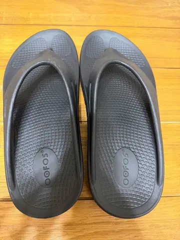 Oofos 블랙 비치 샌들 EU 42