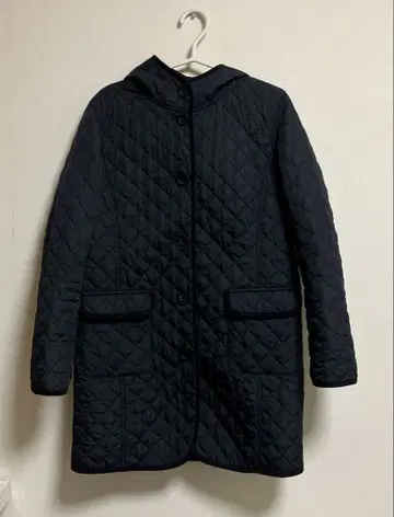 MUJI 무인양품 퀼팅 롱 코트