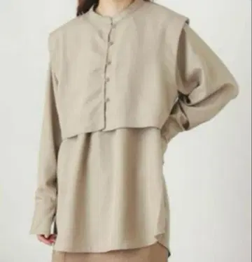 어반 리서치 베스트 레이어드 셔츠