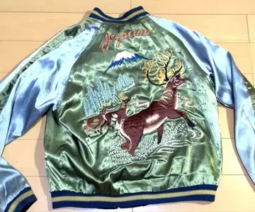 테일러 동양 리버서블 스카잔 용 사슴