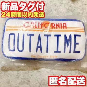 [레어] 백 투 더 퓨처 번호판 쿠션 회장 한정판