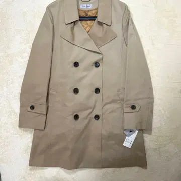 택 포함 새상품 아오키 AOKI 레 뮤즈 트렌치코트 베이지 LL