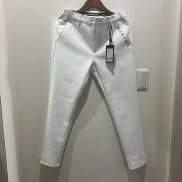 화이트 MARINE 슬림핏 팬츠