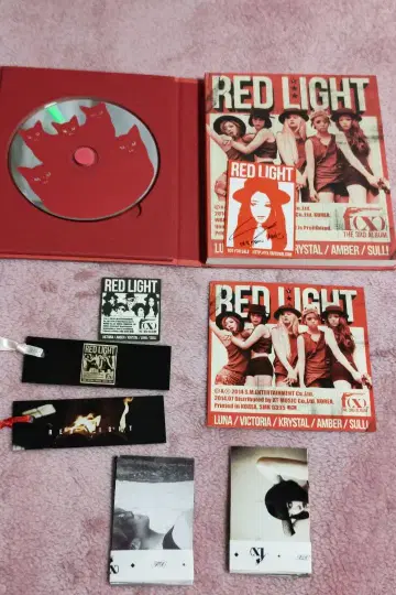 f ( X) THE 3RD ALBUM RED LIGHT CD