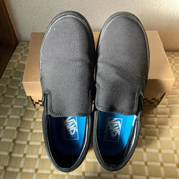 VANS 블랙 슬립온