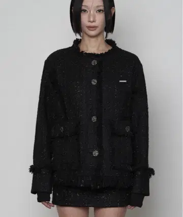 MUSINSA 트위드 자켓