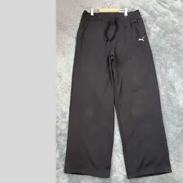 새상품급 PUMA 블랙 저지 팬츠 [ L ] 핑크 로고 맨투맨