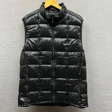 mont bell 몽벨 스페리오 다운 베스트 로고 아웃도어