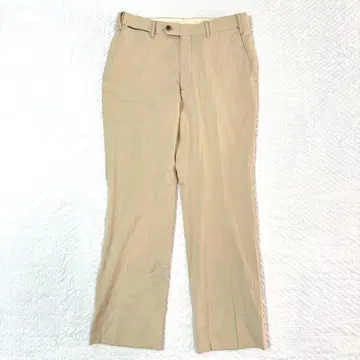 JOSEPH ABBOUD 베이지 남성용 치노 팬츠 슬랙스 고급 M 상당