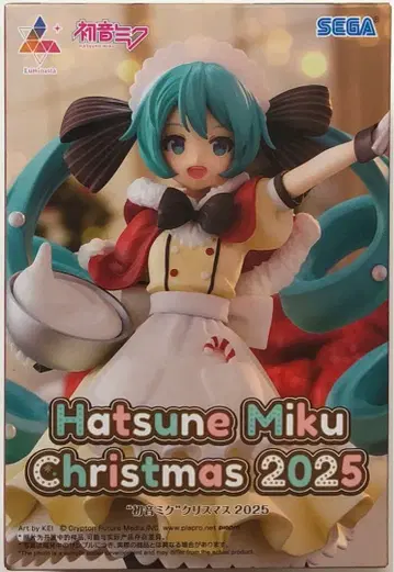 하츠네 미쿠 Luminasta 피규어 크리스마스 2025
