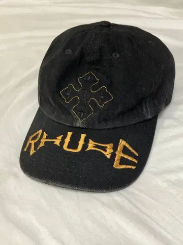 RHUDE Cross Denim Cap