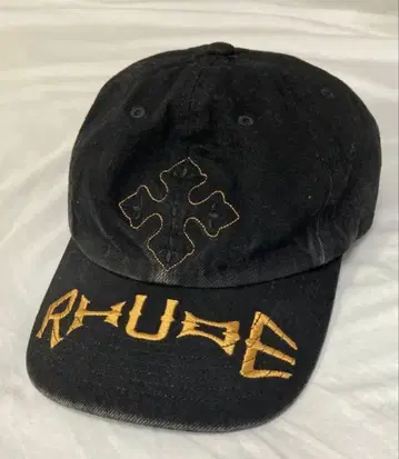 RHUDE Cross Denim Cap