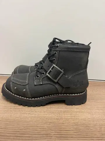 ALPHA INDUSTRIES 바이커 부츠 23cm