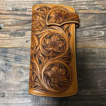 Taka Fine Leather 월렛 카빙 장지갑