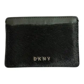 [ 새상품급 ] DKNY 블랙 가죽 카드 케이스