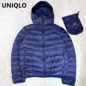 컨디션 최상 UNIQLO down jacket y2k 광택 짧은 기장 L