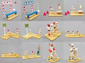 우리들의 대운동회 미니 피규어 전 12종