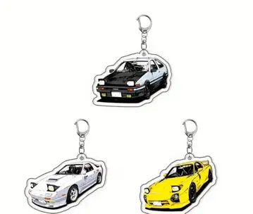 이니셜D AE86 FC3S FD3S 아크릴 키링 3세트