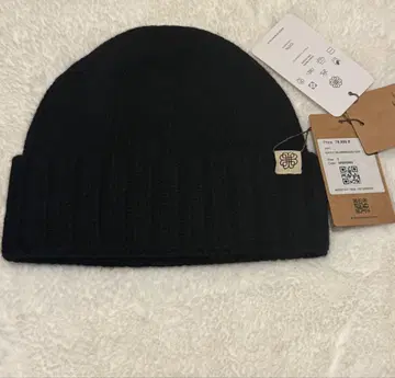 캐시미어 100% 비니 블랙