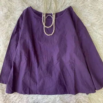 miithiiaaii 와이드 실루엣 코튼 셔츠 블라우스