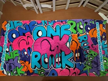 ONE OK ROCK 타월 컬러풀 디자인