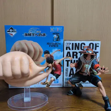 ONEPIECE 피규어 제일복권 킹 오브 아티스트 루피 에이스