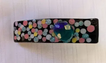 헤어 클립 머리핀 반짝반짝 라메 핸드메이드