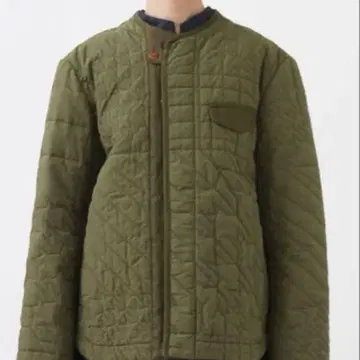 팔라스 팰리스 올리브 그린 퀼팅 자켓