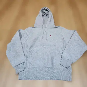 챔피온 리버스 웨이브 후드티 S 그레이