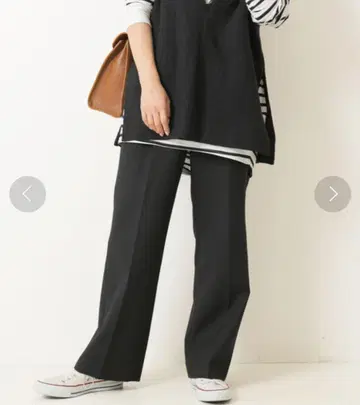 스픽 앤 스팬 하이브리드 더블 크로스 원턱 팬츠 38