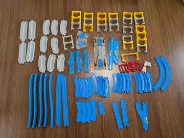 프라레일 묶음 판매 입체&평면 무한 루프 레이아웃 자동 턴아웃 덤 포함