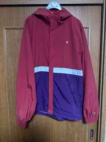 [ XL ] Champion 나일론 자켓 후드