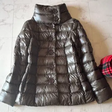 HERNO 헬노 하이넥 다운 자켓 44 카키