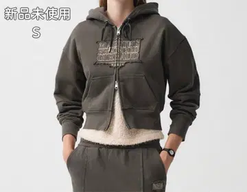 MARITHE FRANCOIS GIRBAUD 후드티 다크 그레이