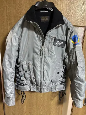 M.I.R. SPEC 실버 나일론 자켓